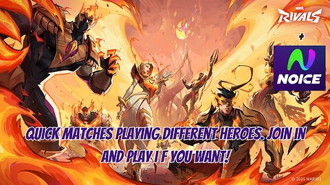Quick matches and different heroes. Join us for a few games!🕹️