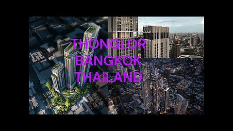 Thonglor Bangkok Very Rich Area Walking Tour _ Soi Sukhumvit 55 Thailand