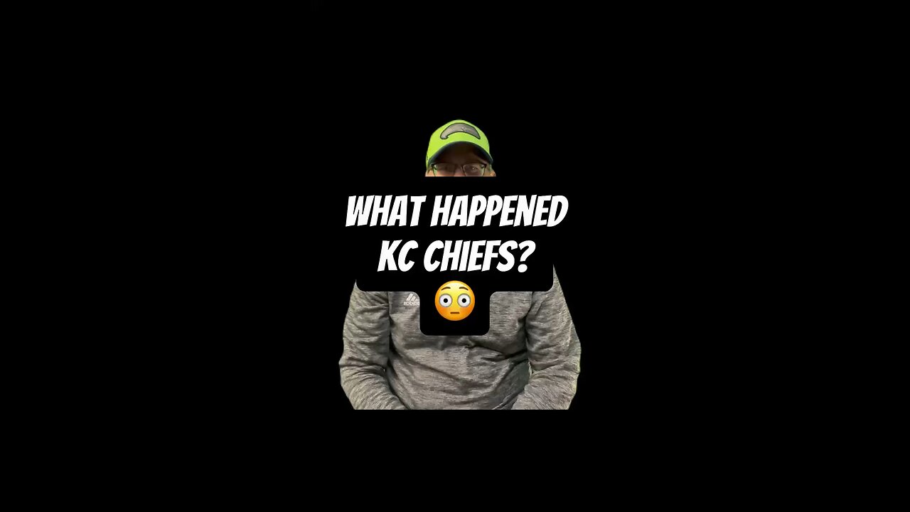 What Happened, KC Chiefs? 😅 #truth #kcchiefs #real #talk