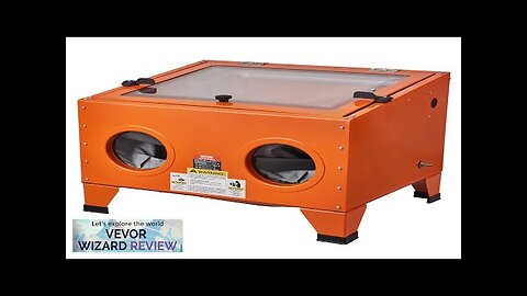 VEVOR 25 Gallon Sandblasting Cabinet 40-120PSI Portable Benchtop Sand Blasting Cabinet Review