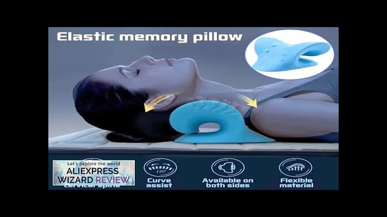 Cervical Massage Pillow U-shaped Pillow Gravity Shiatsu Cervical Massage Pillow Neck Review