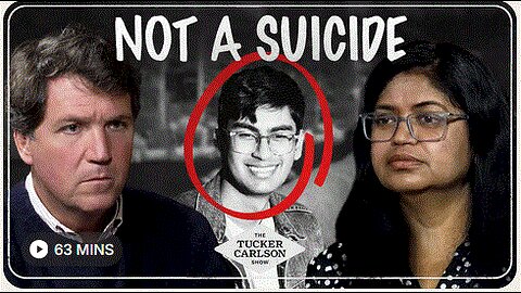*** MUST WATCH *** TUCKER INTERVIEWS - Mother of Likely Murdered OpenAI Whistleblower