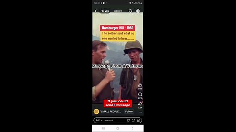 message from a veteran