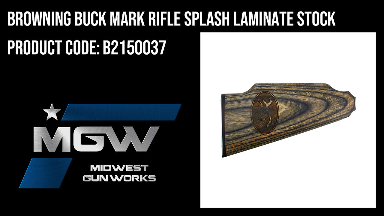 Browning Buck Mark Rifle Splash Laminate Stock - B2150037