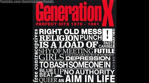 Generation X - Perfect Hits 1975 - 1981 (1991) [Full Album]