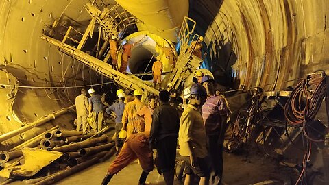 SLBC Tunnel Rescue in Final Stages, Rescue Team Reaches Tunnel End