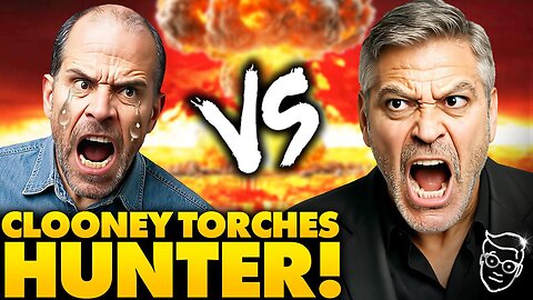 George Clooney Goes to WAR Against Hunter Biden After Both Their Careers Destroyed By Trump: 'YIKES…