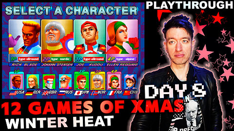 Winter Heat (SEGA Saturn, 1997) 🎄 The 12 Games of Xmas 🎄 Day 8 of 124