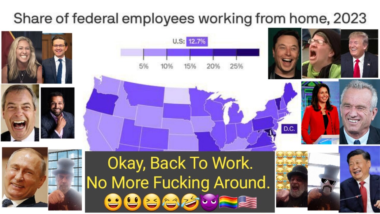 Utah Federal Employees Back To The Office. 😀😃😆😂🤣😈🏳️‍🌈🇺🇸