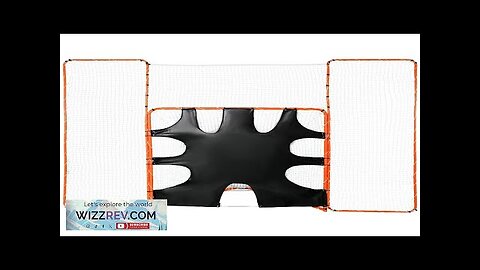 VEVOR 3-IN-1 Lacrosse Folding Goal with Backstop and Target 6' x 6' Review