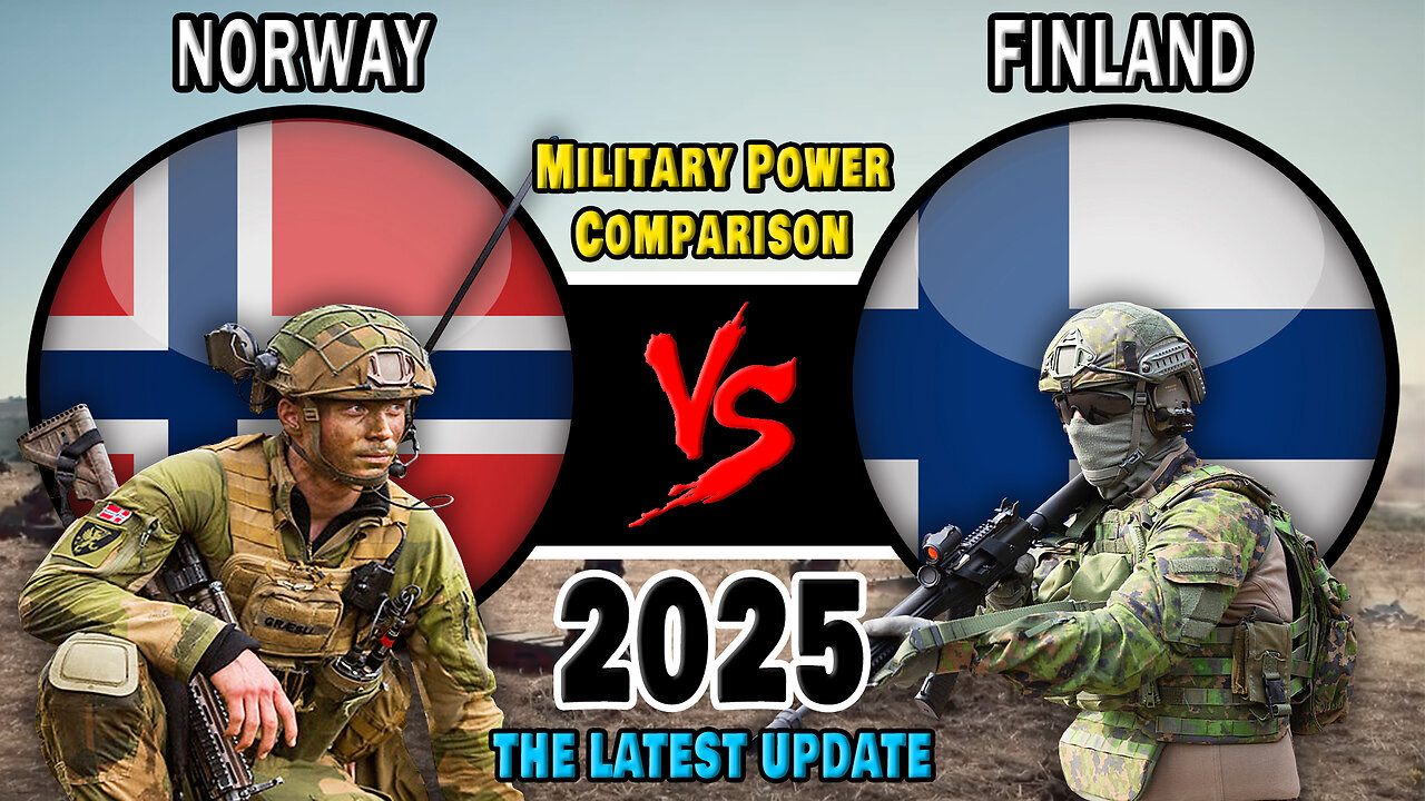 Norway vs Finland Military Power Comparison 2025 | Finland vs Norway Military Power 2025