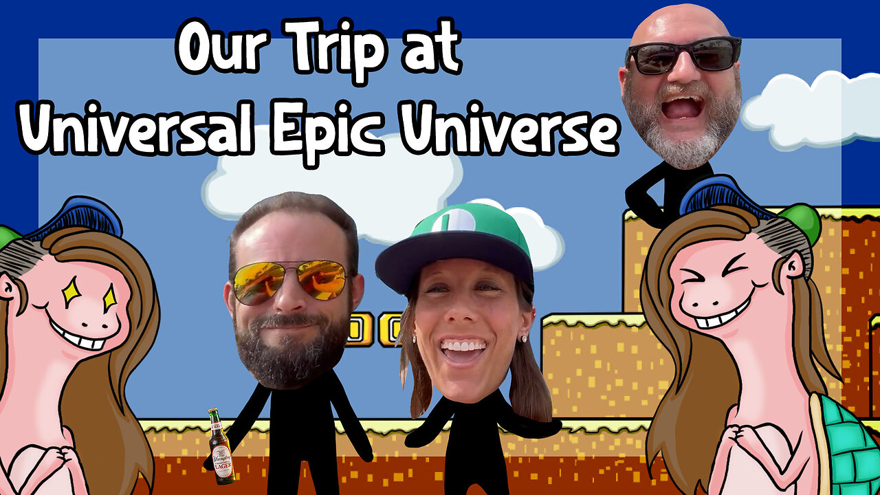 Our Trip at Universal Epic Universe - FEATURING NINTENDO WORLD!!