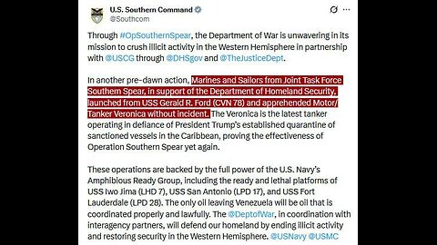 "Veronica," in the Caribbean.