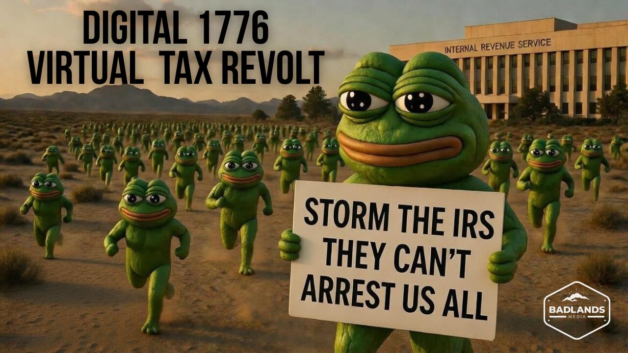 Digital 1776 Virtual Tax Revolt - Storm the IRS, They Cant Arrest Us All