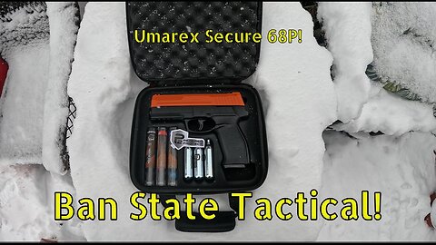 Umarex Secure 68P First Test! How Quick Can it Fire? (Ban State Tactical)