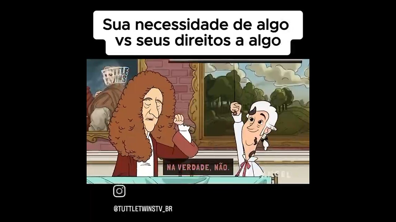 Sua necessidade de algo vs seus direitos a alto