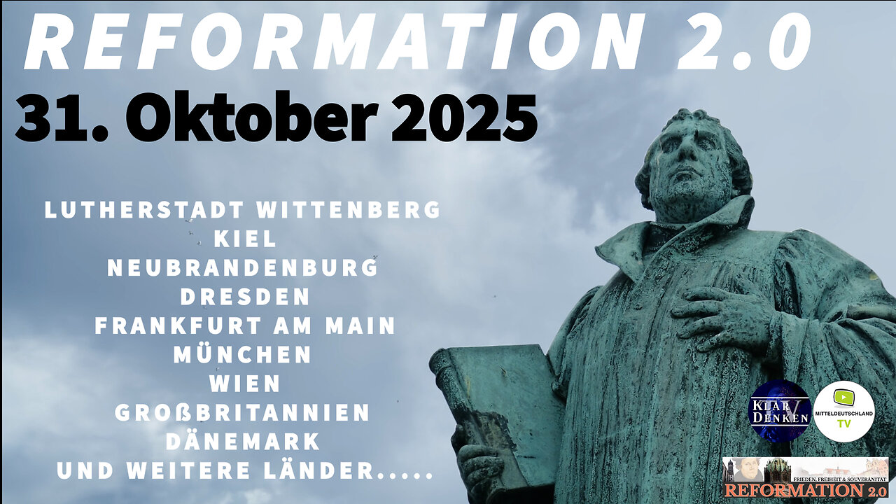 Trailer: REFORMATION 2.0 (31.10.2025 ab ca. 15:30 Uhr)