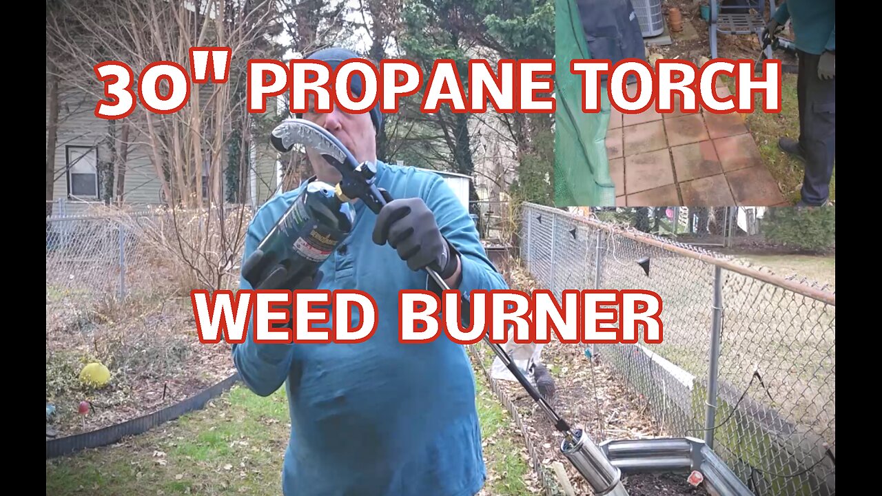 Sondiko 30" Propane Torch Weed Burner Walkthrough
