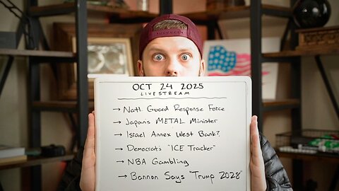 [10.24] Canada, Japan, Israel, & Venezuela, Dem's ICE Tracker, NBA Gamble Scandal, NG Response Force