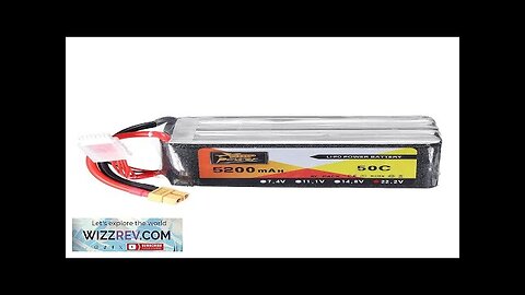 ZOP POWER 22.2V 5200mAh 50C 6S Lipo Battery With XT60 Plug Review