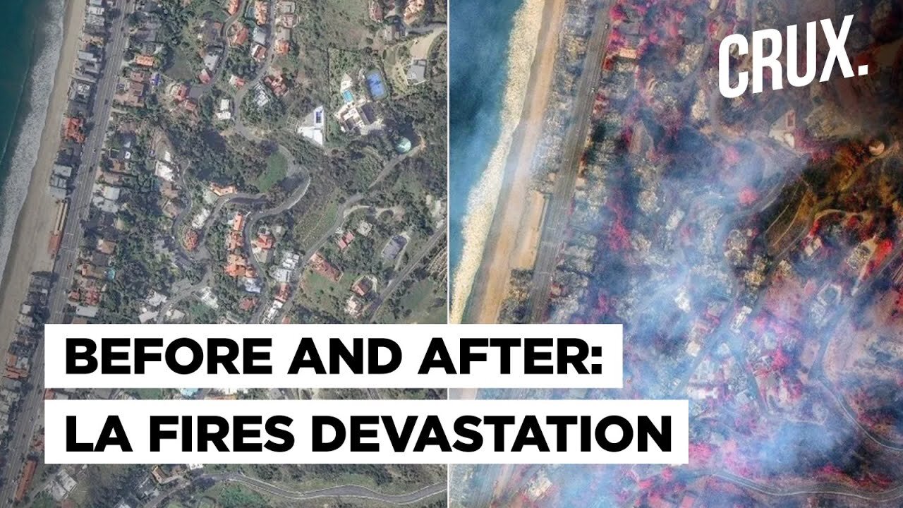 "Truly Apocalyptic" How Wildfires Tore Through Los Angeles And Wiped Out Entire Neighborhoods | US