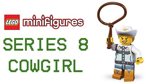 Lego Minifigures Series 8 Cowgirl Review