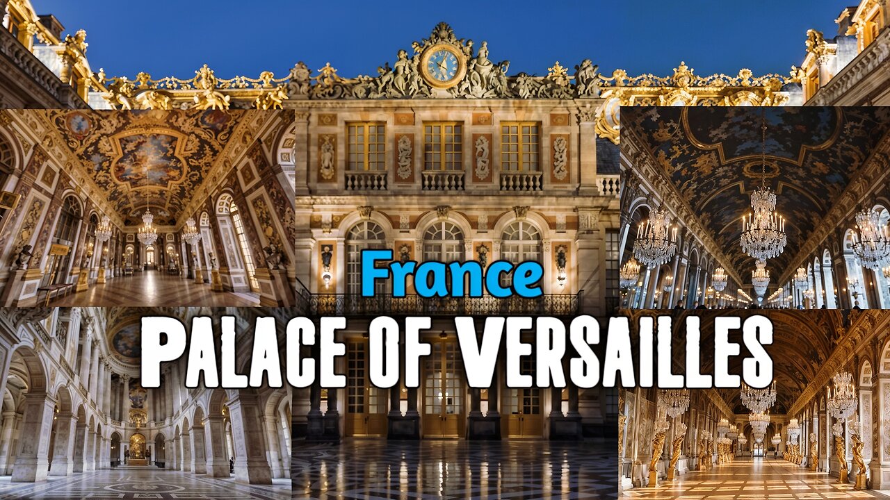 Palace Of Versailles, France: Ultimate Royal Palace, 4K Drone Footage 2025