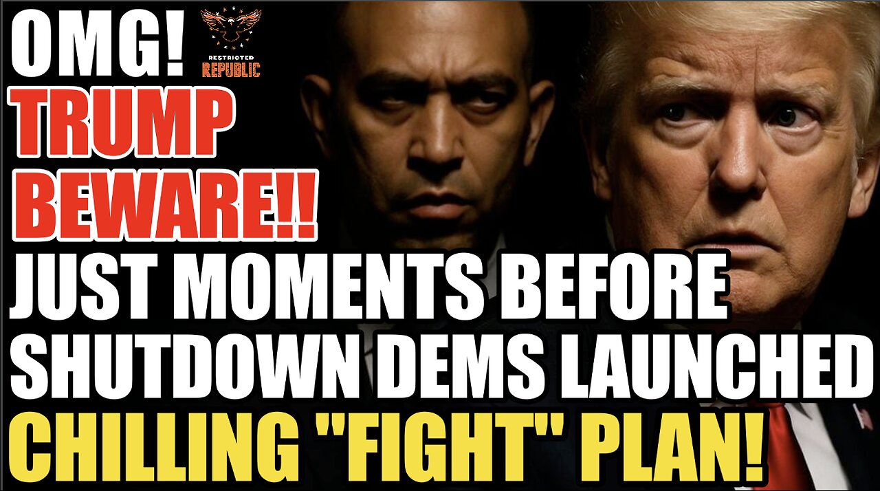 OMG! Trump Beware! Just Moments Before Shutdown Dems Announce This Chilling FIGHT the FASCIST Plan
