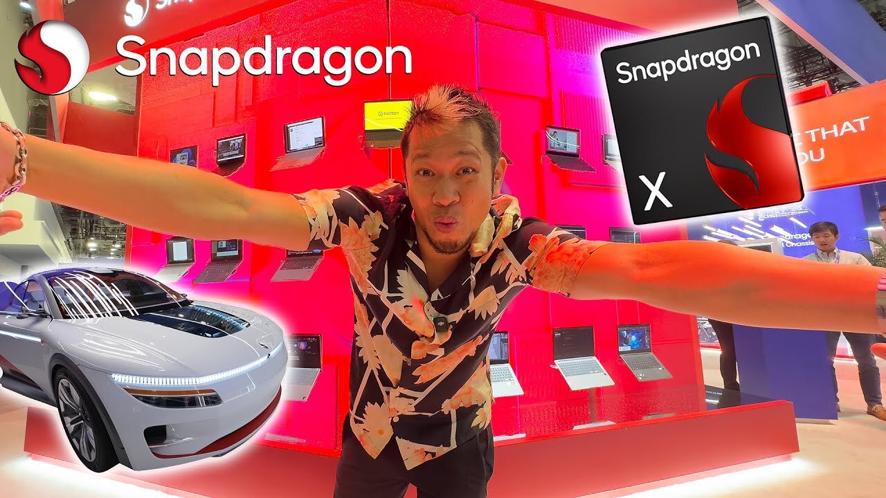 Snapdragon X Series, Snapdragon Concept Car & Smart Home First Look!