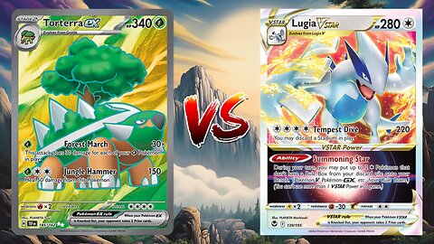 Pokemon TCG Live Torterra EX Budew VS Lugia VSTAR Cinccino!!