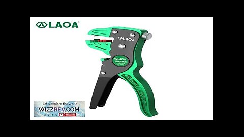 LAOA Automatic Wire Stripper Flatwire Cutter Stripping Plier 0.2 to 4mm Range Review