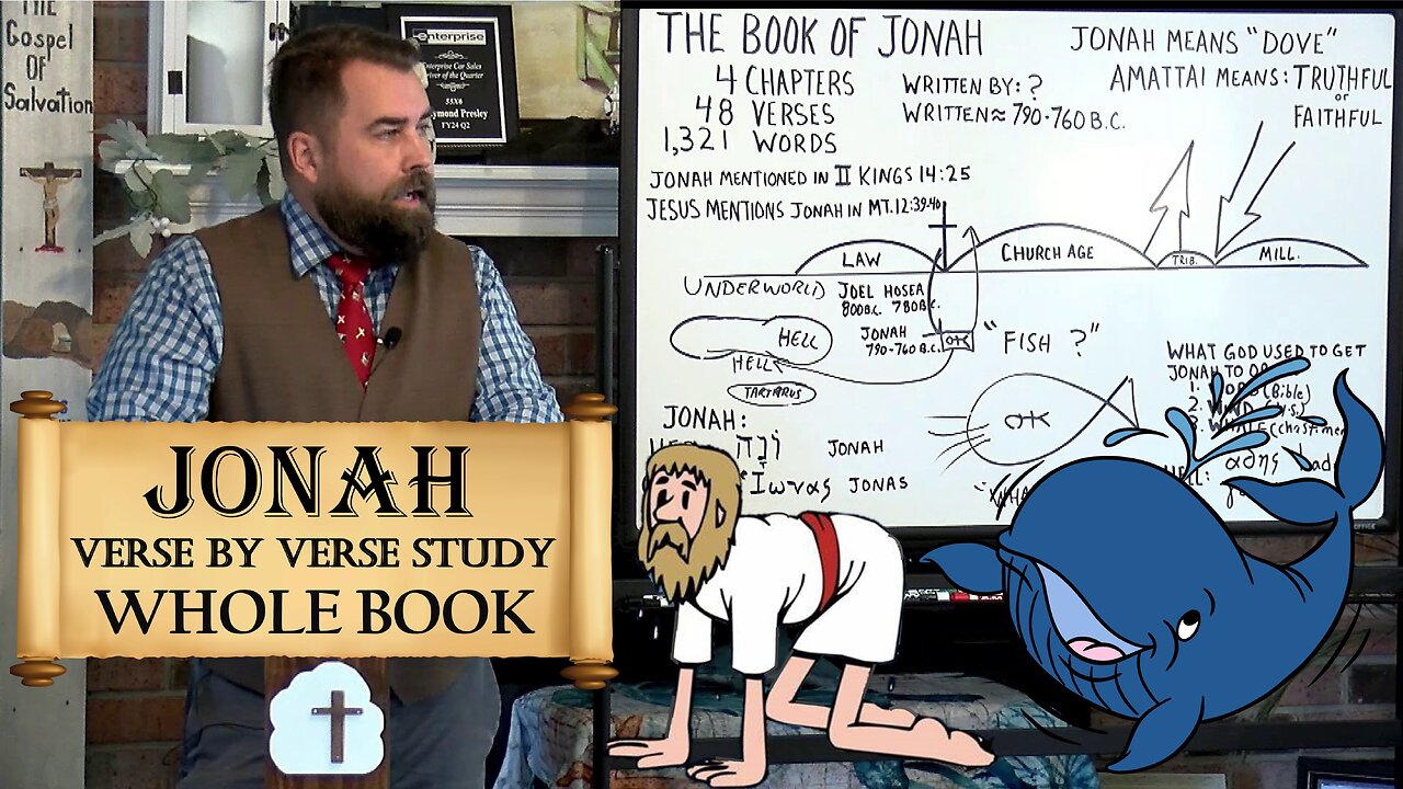 The Book of Jonah Verse by Verse Bible Study with Robert Breaker