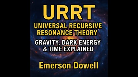 Resonant Gravity, Dark Energy & Time - Universal Resonance & Recursion Theory by: Emerson F. Dowell
