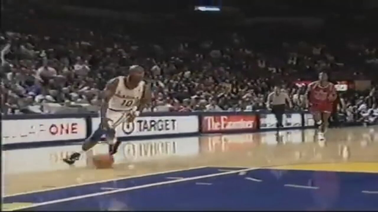 Tim Hardaway 16 Points 14 Ast Vs. Bullets, 1994-95.