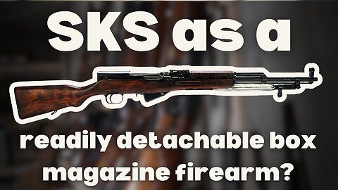 Ways to make SKS rifle have a detachable box magazine