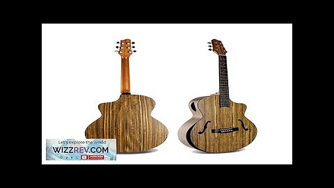 High Quality Full Hand Made Wooden Acoustic Guitar Jazz Style 41 Inch Review