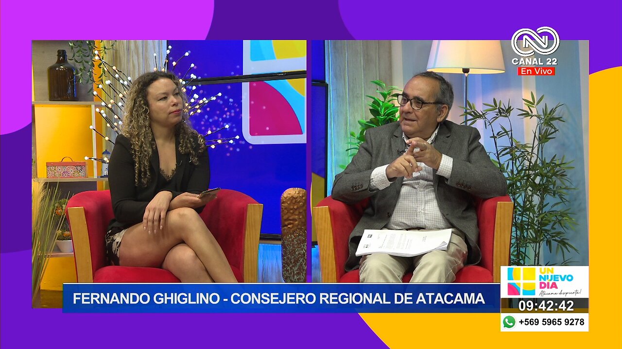 Fernando Ghiglino Consejero regional de Atacama