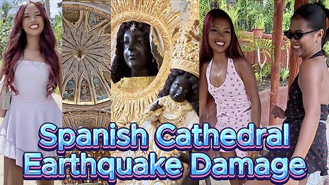 Filipino Spanish Cathedrals DID THEY SURVIVE EARTHQUAKE? OFF GRID ISLAND FAMILY PHILIPPINES LIVING