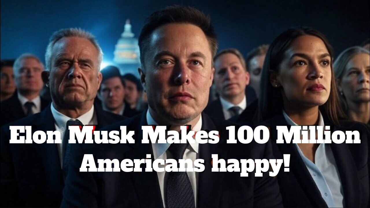 Elon Musk JUST WALKED OUT of the White House to ANNOUNCE THIS...