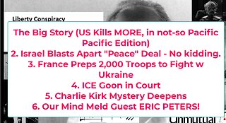 Liberty Conspiracy LIVE 10-28-25 US Kills MORE At Sea, Israel Breaks "Peace", ICE Goons, EP!