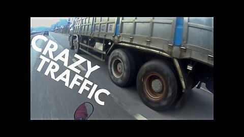 CRAZY TRAFFIC JAM | Vietnam Travel