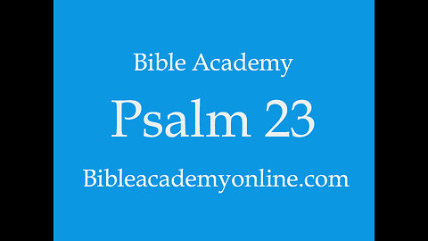 Psalm 23