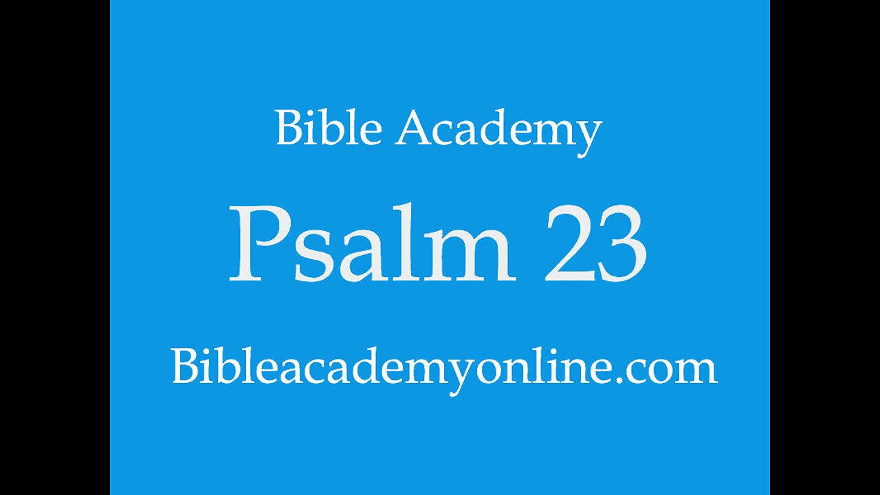 Psalm 23