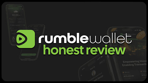 Rumble Wallet Review // User Friendly Wallet to Mass Adoption?