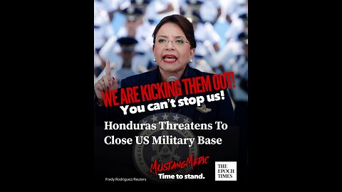 #BreakingNews Honduras threatens to close US military base over Trump's deportation plans.