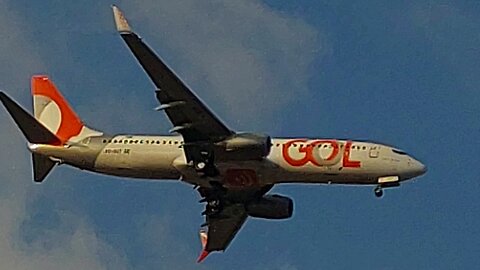 Boeing 737-800 PR-GUT coming from Salvador to Fortaleza