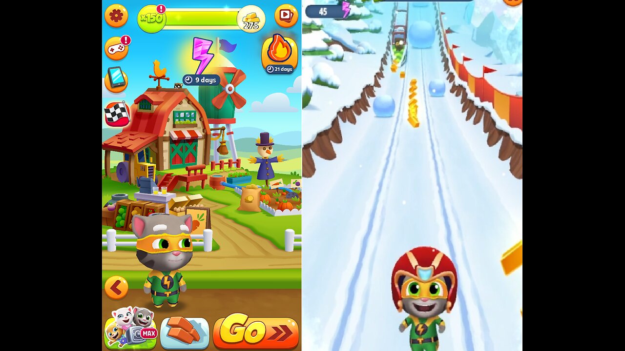 Talking Tom Gold Run – Super Tom’s 13-Minute Turbo Speed Adventure!