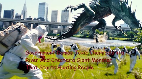 Government Dumps Toxic Chemicals in a River And Creates a Giant Monster That Starts Hunting People