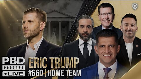 Eric Trump LIVE: Hamas Peace Deal, Charlie Kirk Assassination, Trump 2028 & Comey | PBD 