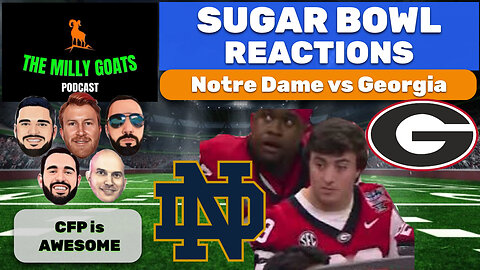 Notre Dame Beats Georgia, Saves College Football - Sugar Bowl Recap